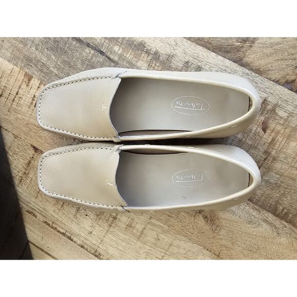 Talbots Leather Loafers Women's Size 7.5 Driving Shoes Preppy Career Flats EUC - Picture 6 of 9